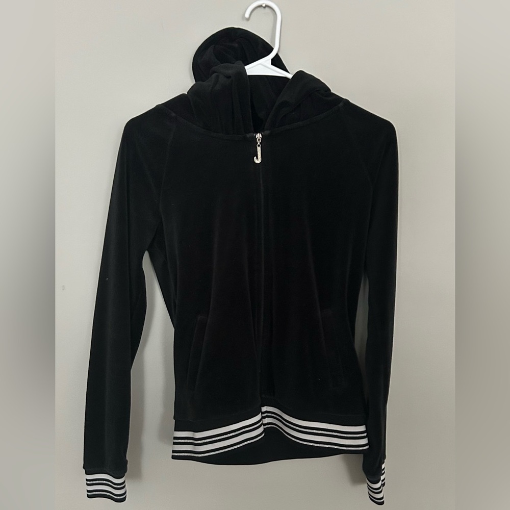Juicy Couture velour zip up hoodie